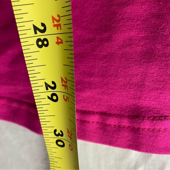 Adidas Track Jacket XL Pink White Full Zip Pockets Activewear Walking Running - Picture 10 of 10